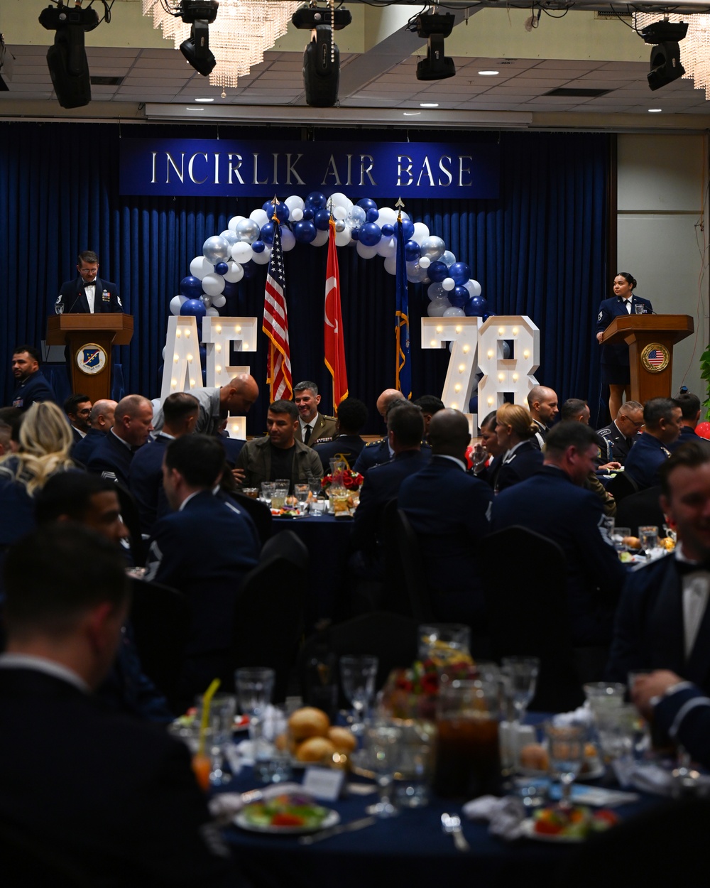 Celebrating 78 Years of Heritage: Air Force Ball at Incirlik Air Base