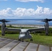 U.S. Marines, Sailors, Japan Ground Self-Defense Force members refuel AH-64 Apaches with MV-22B Ospreys