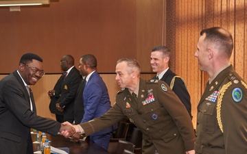 AFRICOM Commander visits Cameroon Minister of Defense