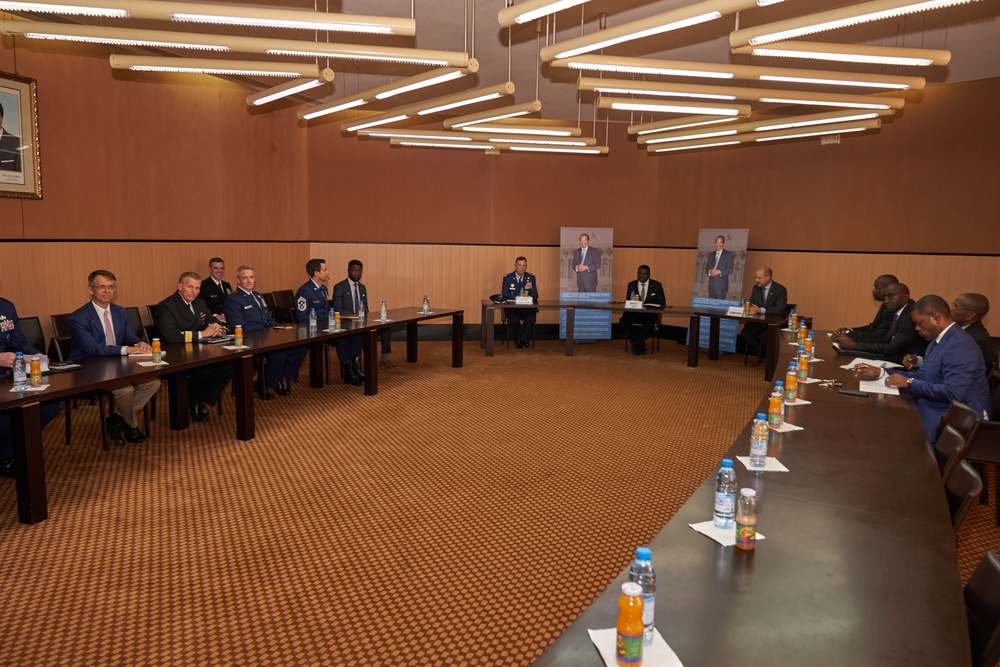 AFRICOM Commander visits Cameroon Minister of Defense