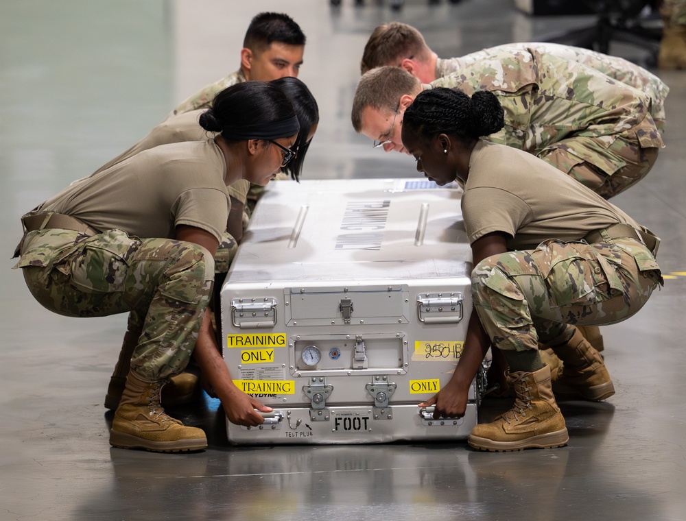Airmen Train in Dignified Transfer Procedures at Dover AFB