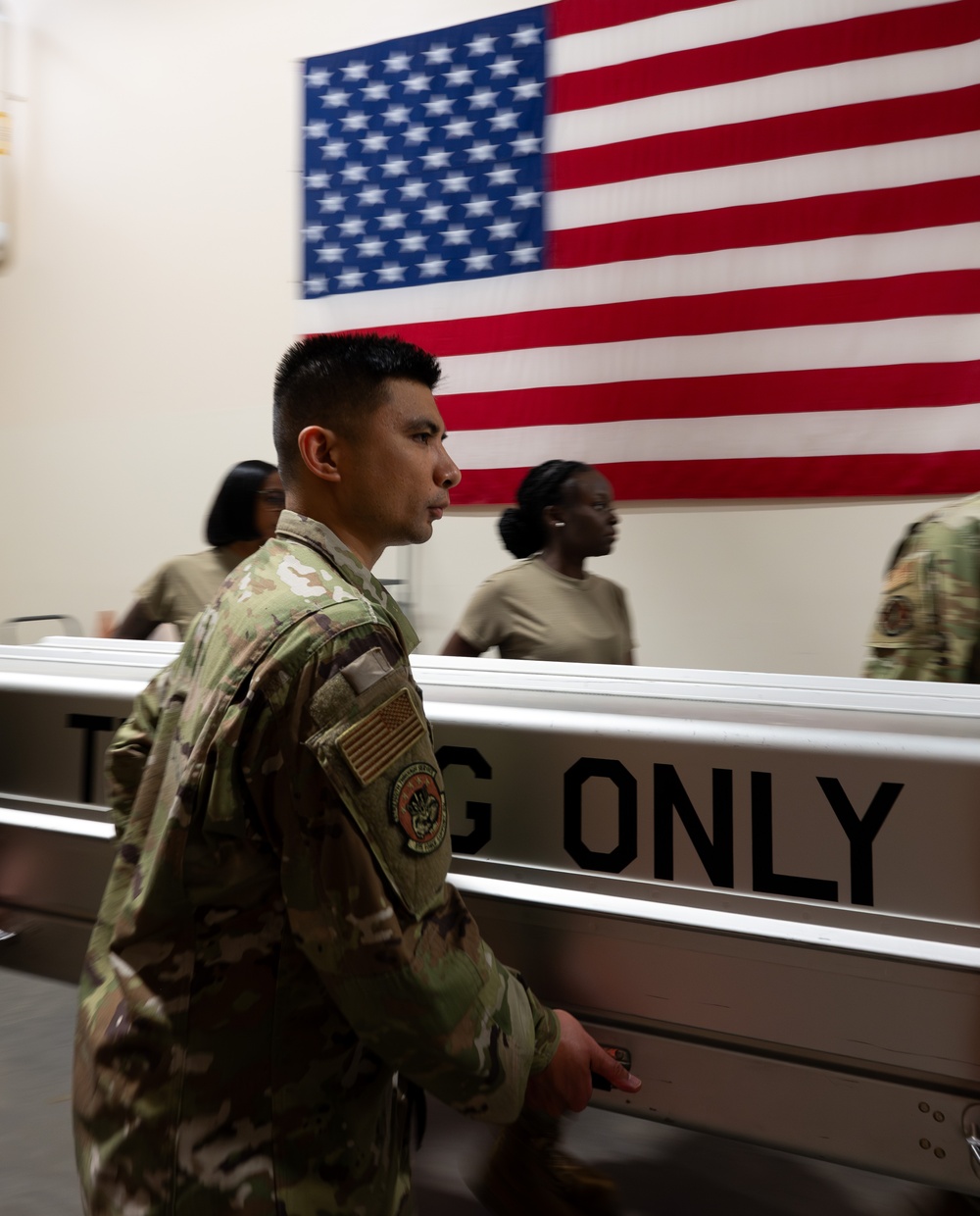 Airmen Train in Dignified Transfer Procedures at Dover AFB