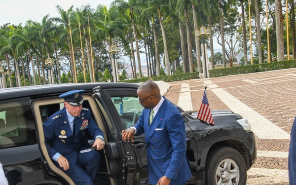 AFRICOM Commander visits Cameroon President