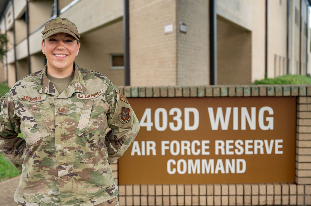 403rd Wing Yellow Ribbon representative