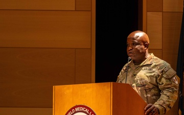 US Army 1st Global Field Medical Laboratory welcomes new commander during ceremony