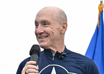 CSAF Allvin rides in M2M