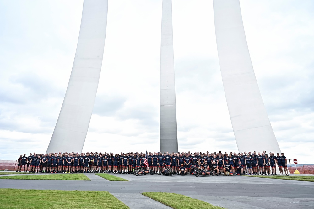 CSAF Allvin rides in M2M