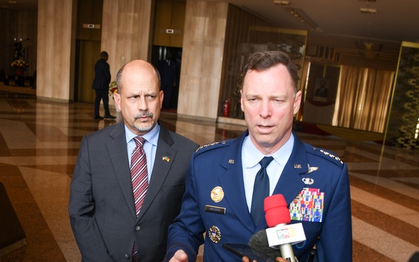 AFRICOM Commander visits Cameroon President