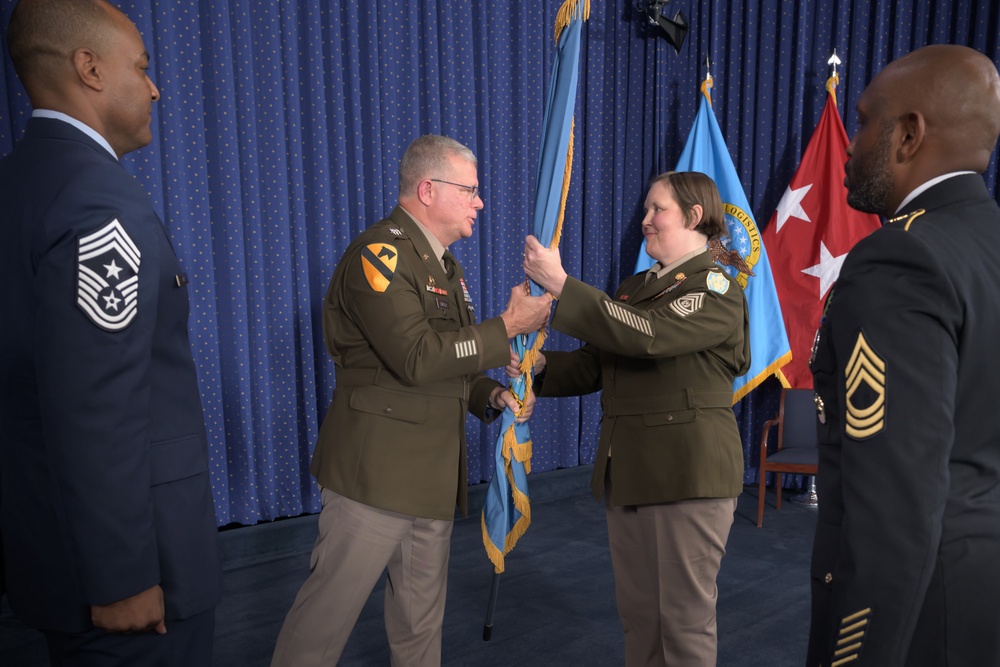 Casarez becomes agency senior enlisted leader as Dyer exits