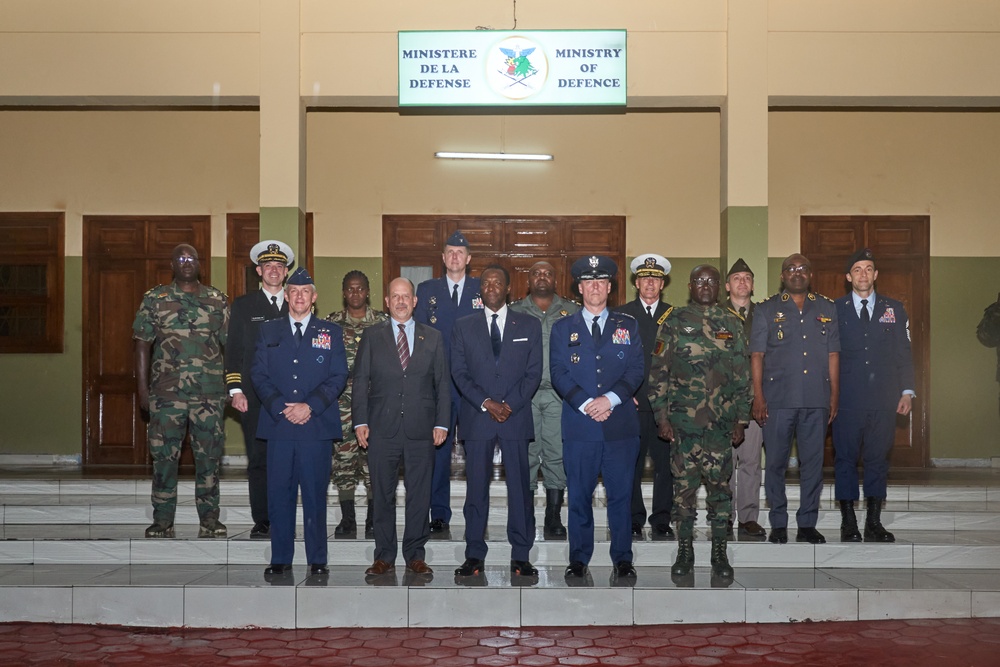 AFRICOM Commander visits Cameroon Minister of Defense