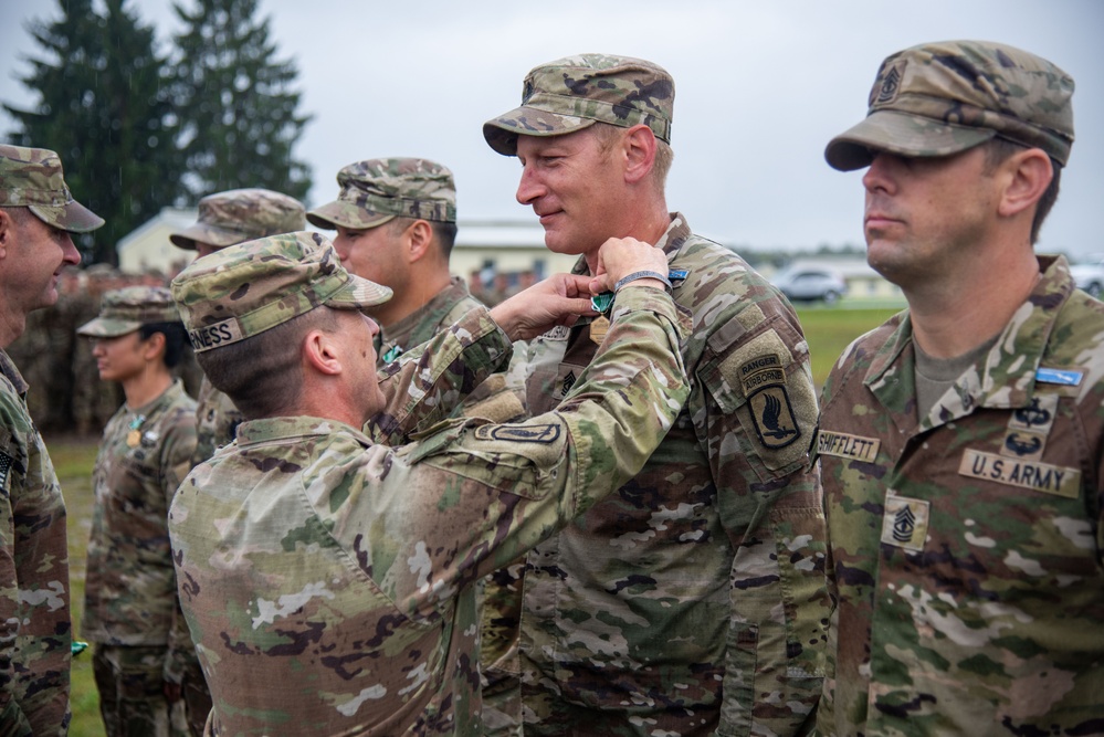 E2B with 173rd Airborne Brigade - Graduation