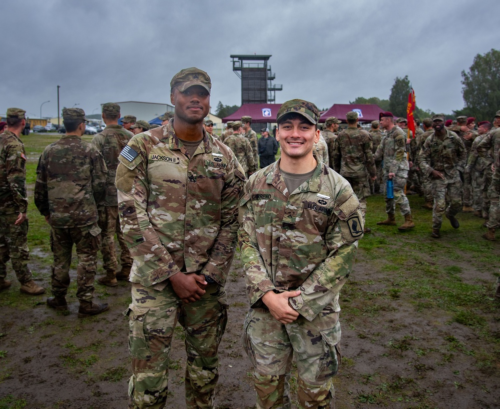 E2B with 173rd Airborne Brigade - Graduation