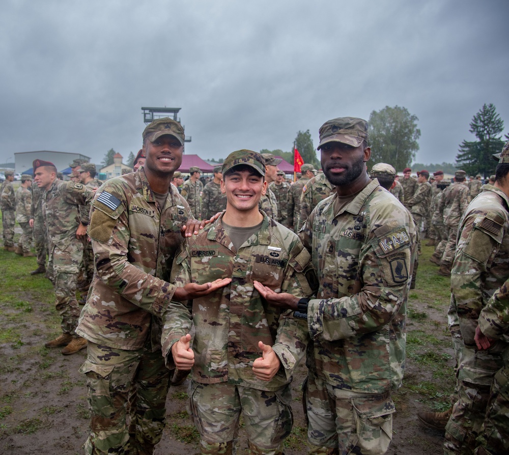 E2B with 173rd Airborne Brigade - Graduation