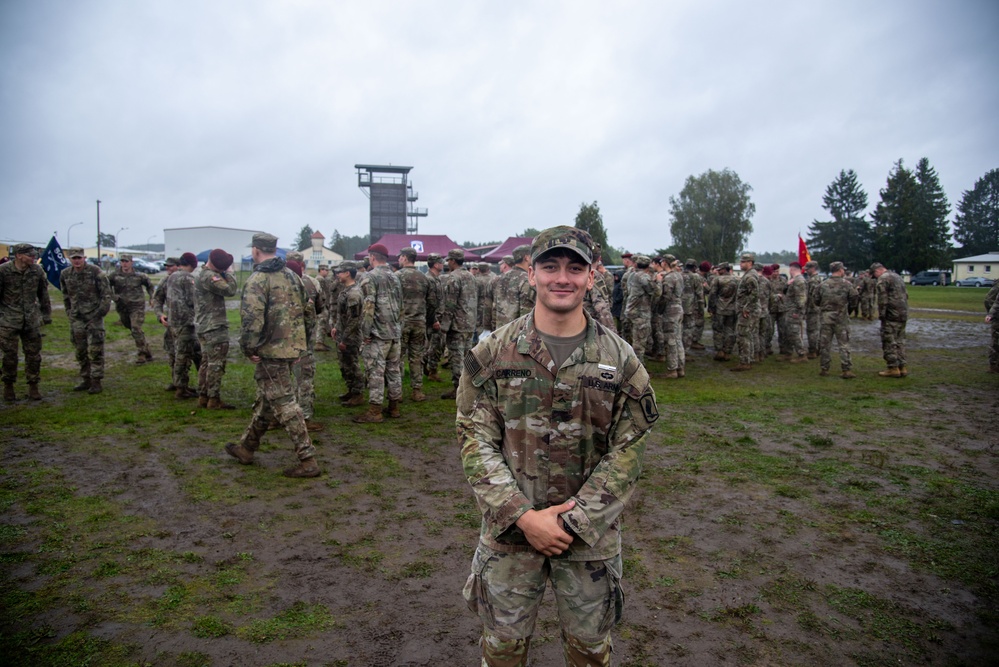 E2B with 173rd Airborne Brigade - Graduation
