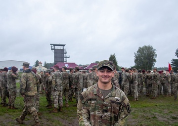 E2B with 173rd Airborne Brigade - Graduation