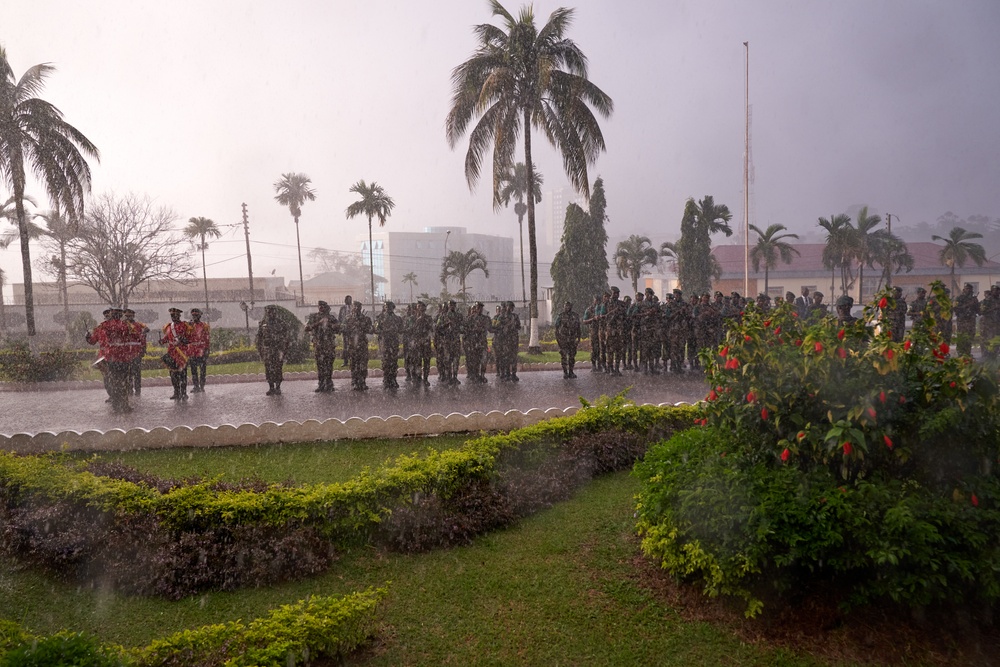 AFRICOM Commander visits Cameroon Minister of Defense