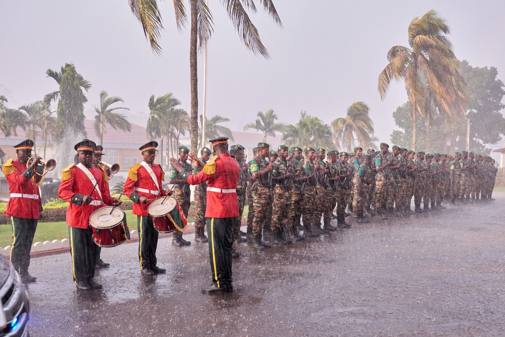 AFRICOM Commander visits Cameroon Minister of Defense