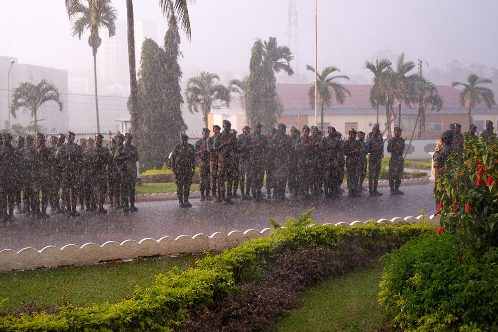 AFRICOM Commander visits Cameroon Minister of Defense