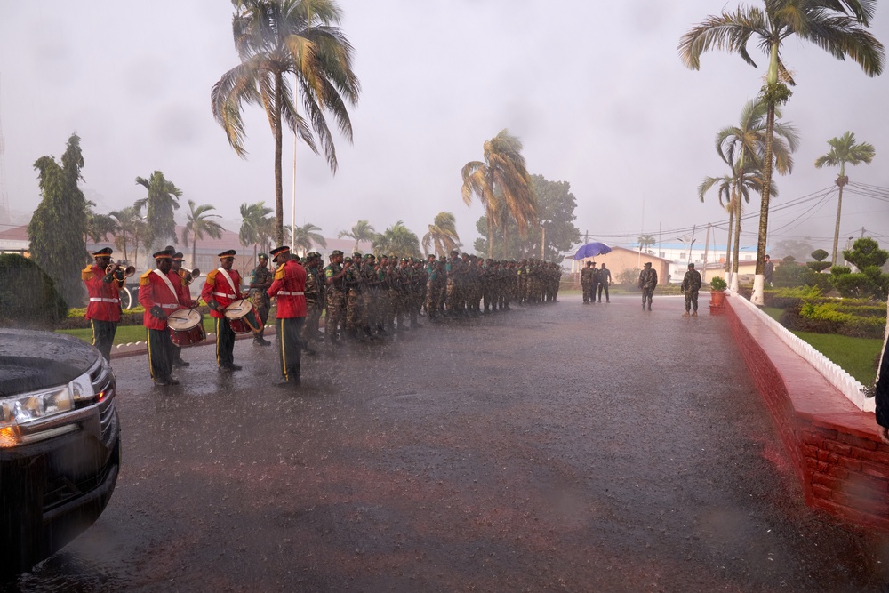 AFRICOM Commander visits Cameroon Minister of Defense