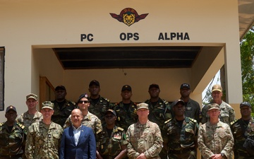 AFRICOM Commander visits Cameroon Military base in Maroua