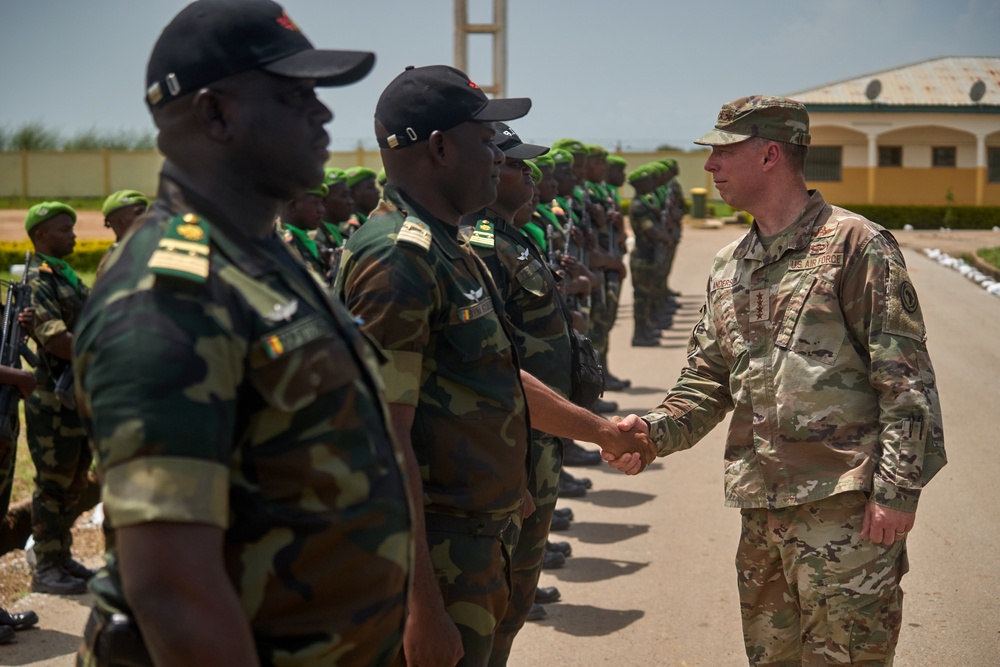 AFRICOM Commander visits Cameroon Military base in Maroua