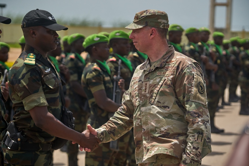 AFRICOM Commander visits Cameroon Military base in Maroua