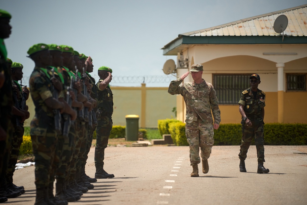 AFRICOM Commander visits Cameroon Military base in Maroua