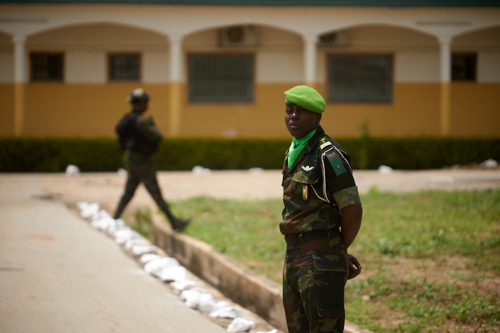 AFRICOM Commander visits Cameroon Military base in Maroua