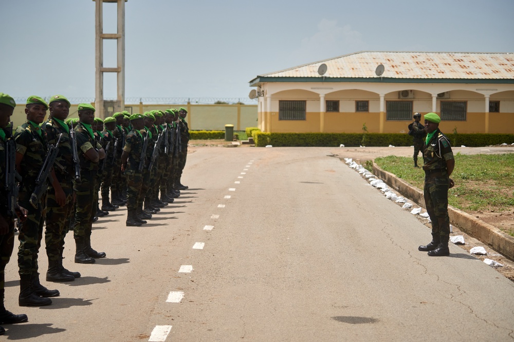 AFRICOM Commander visits Cameroon Military base in Maroua