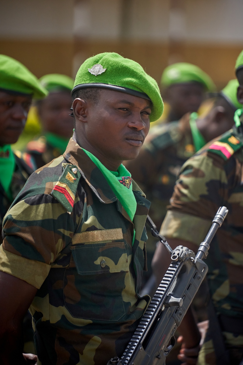 AFRICOM Commander visits Cameroon Military base in Maroua