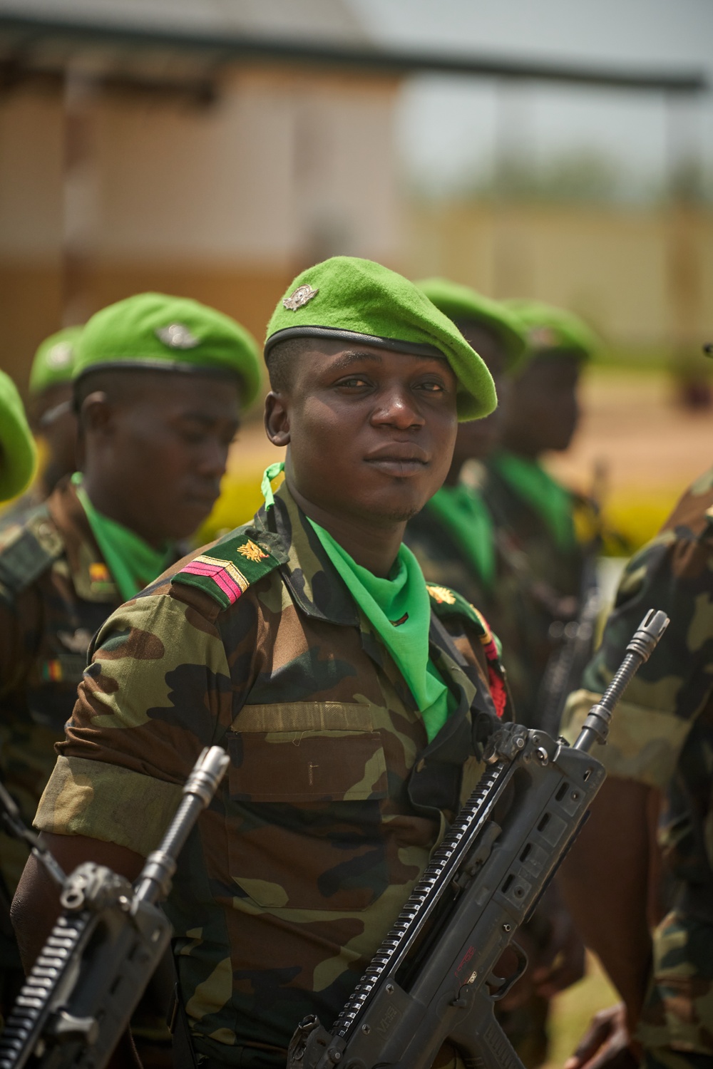 AFRICOM Commander visits Cameroon Military base in Maroua
