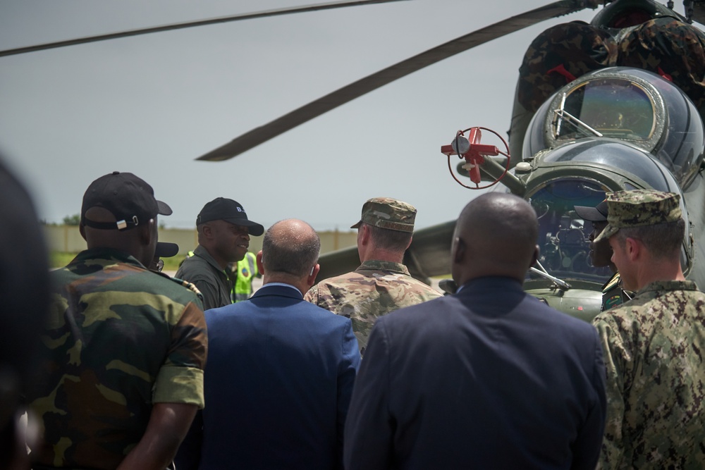 AFRICOM Commander visits Cameroon Military base in Maroua