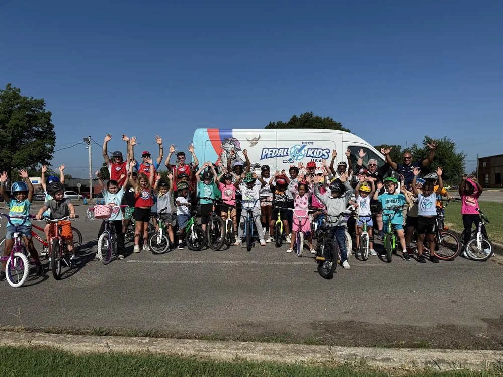NSA Mid-South Pilots Pedal Kids Bicycle Camp to Advance Youth Fitness, Confidence, and Connection