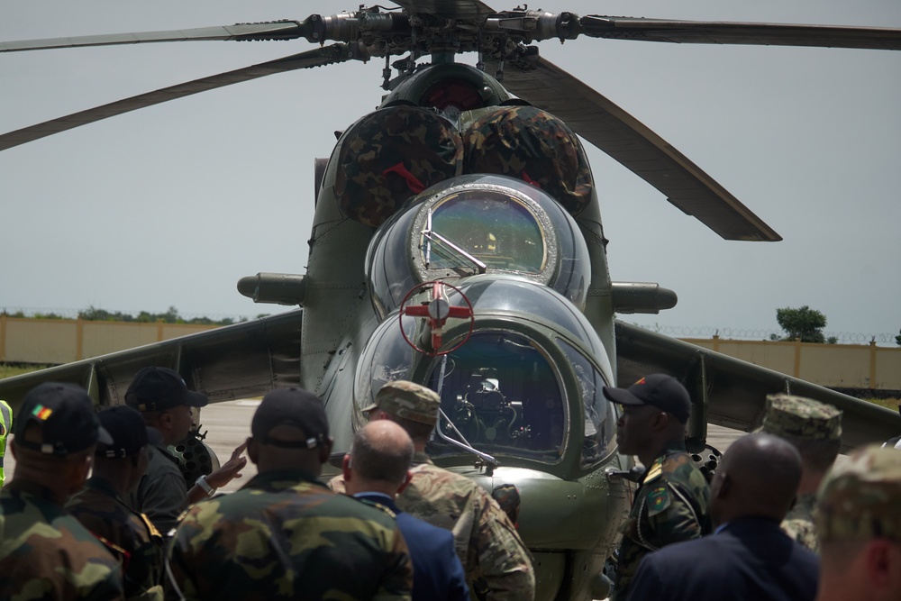 AFRICOM Commander visits Cameroon Military base in Maroua