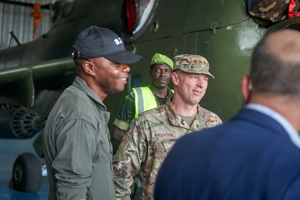 AFRICOM Commander visits Cameroon Military base in Maroua