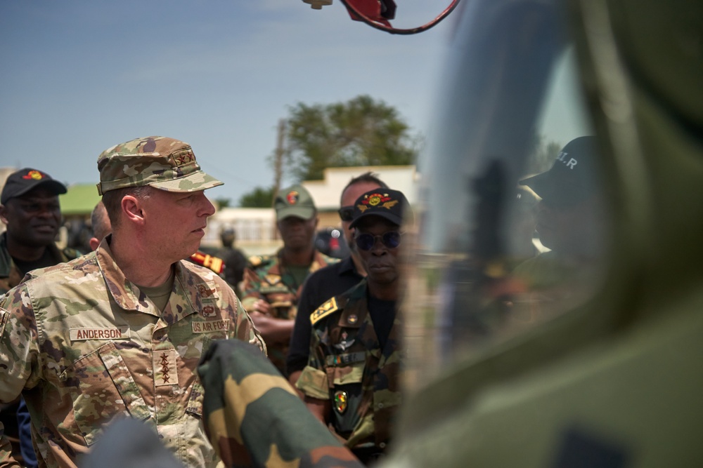 AFRICOM Commander visits Cameroon Military base in Maroua