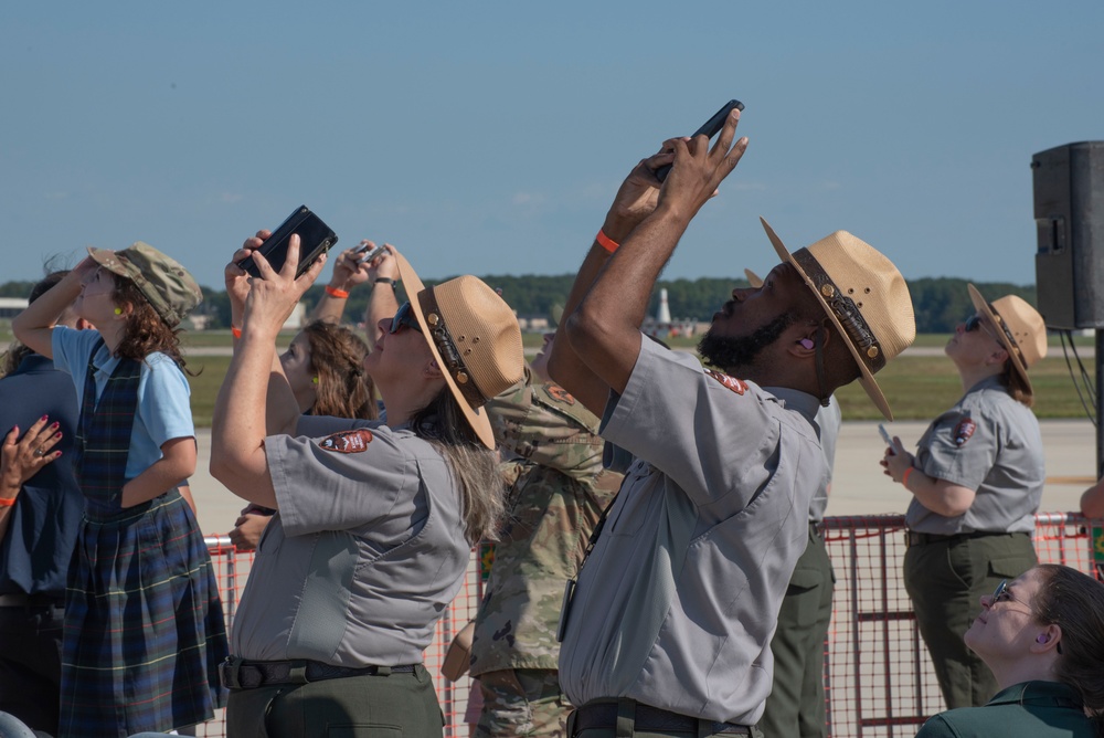 NPS rangers glimpse Thunderbirds at Andrews air show NPS rangers glimpse Thunderbirds at Andrews air show