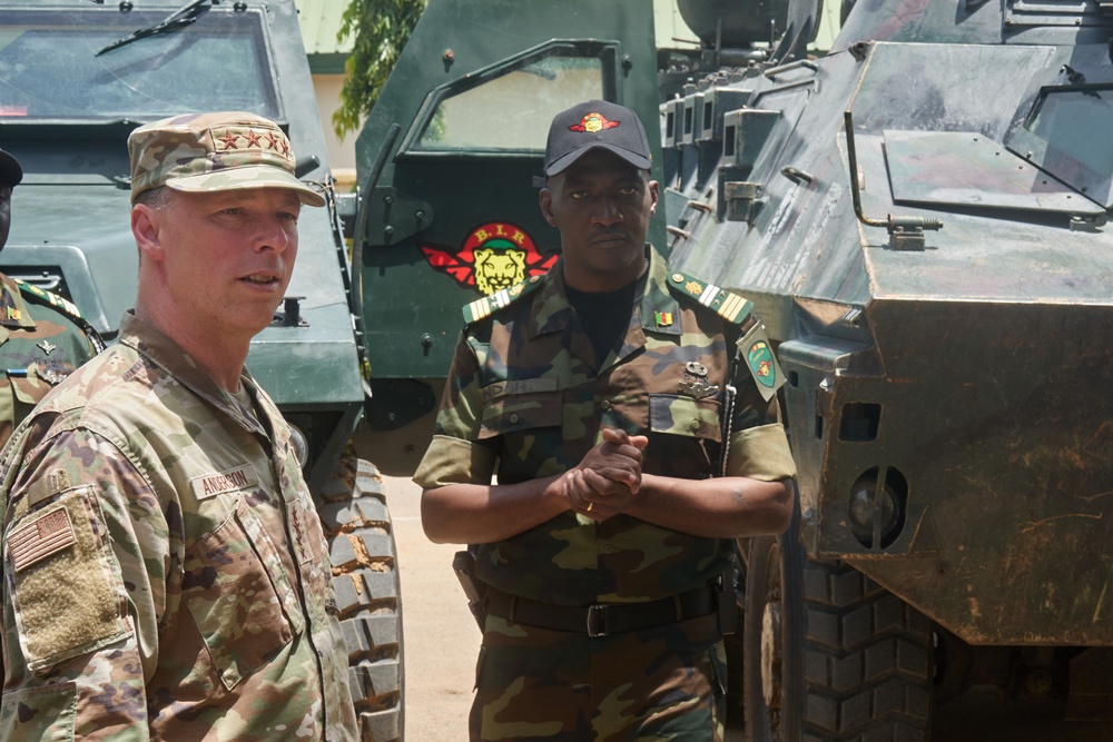 AFRICOM Commander visits Cameroon Military base in Maroua