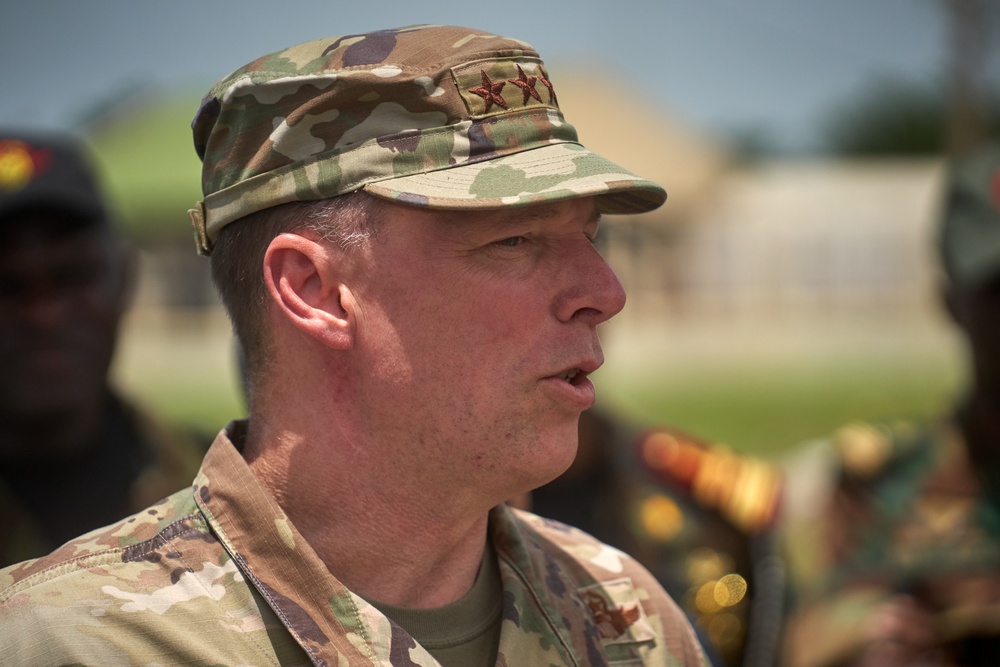 AFRICOM Commander visits Cameroon Military base in Maroua