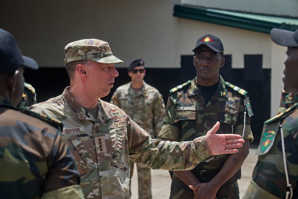 AFRICOM Commander visits Cameroon Military base in Maroua