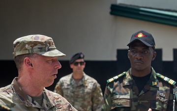 AFRICOM Commander visits Cameroon Military base in Maroua