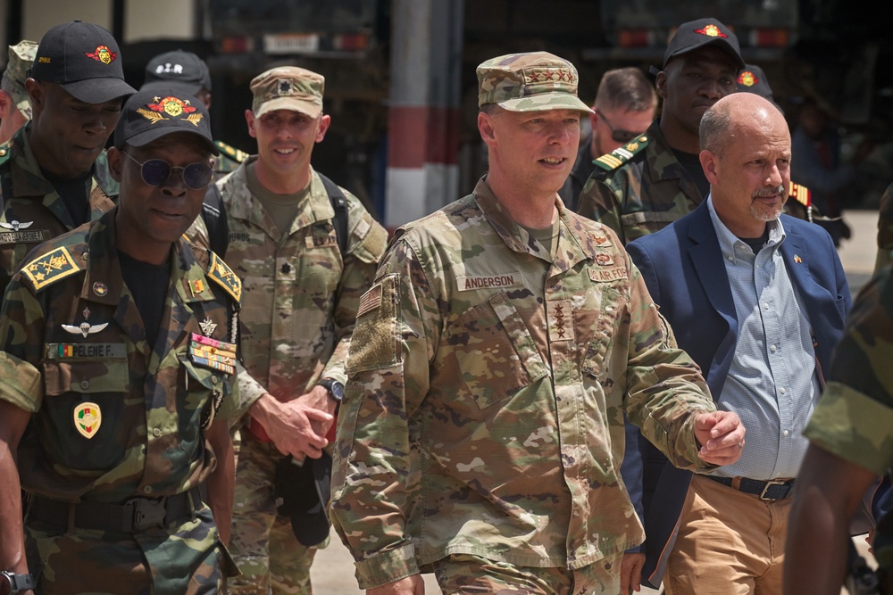 AFRICOM Commander visits Cameroon Military base in Maroua