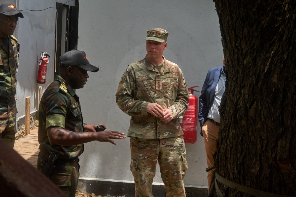 AFRICOM Commander visits Cameroon Military base in Maroua