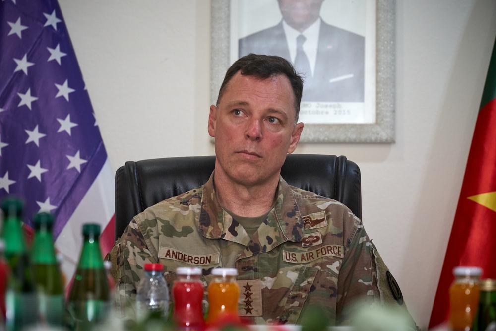 AFRICOM Commander visits Cameroon Military base in Maroua