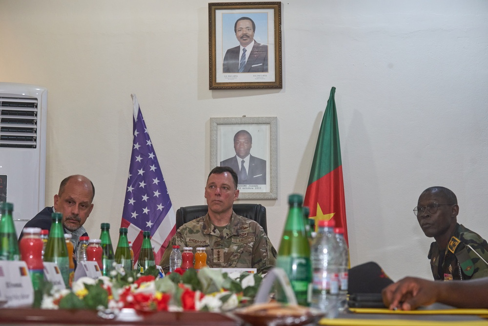 AFRICOM Commander visits Cameroon Military base in Maroua