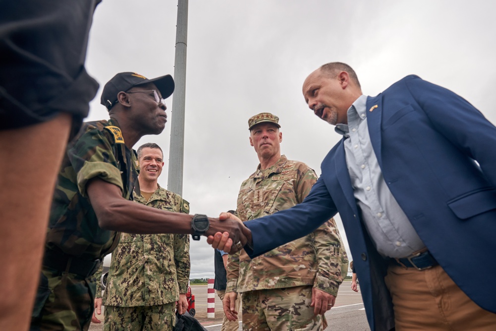 AFRICOM Commander visits Cameroon Military base in Maroua