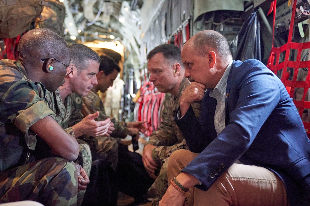 AFRICOM Commander visits Cameroon Military base in Maroua