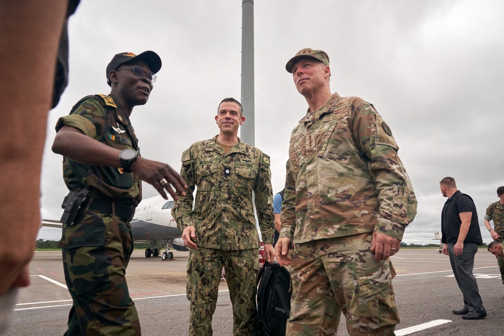 AFRICOM Commander visits Cameroon Military base in Maroua