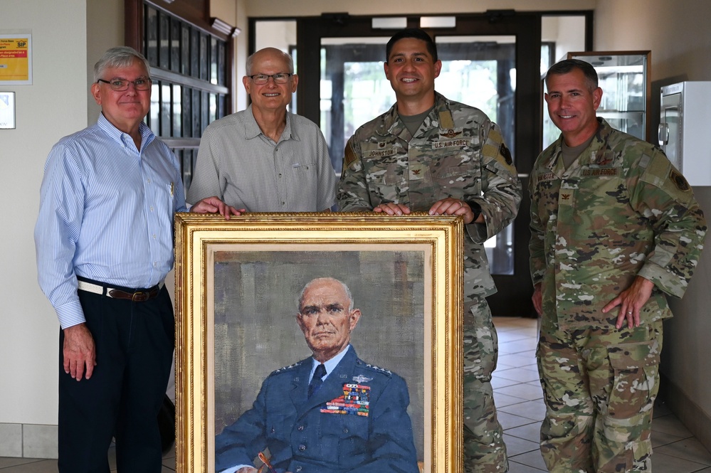 Family members donate portrait of Gen. Cannon