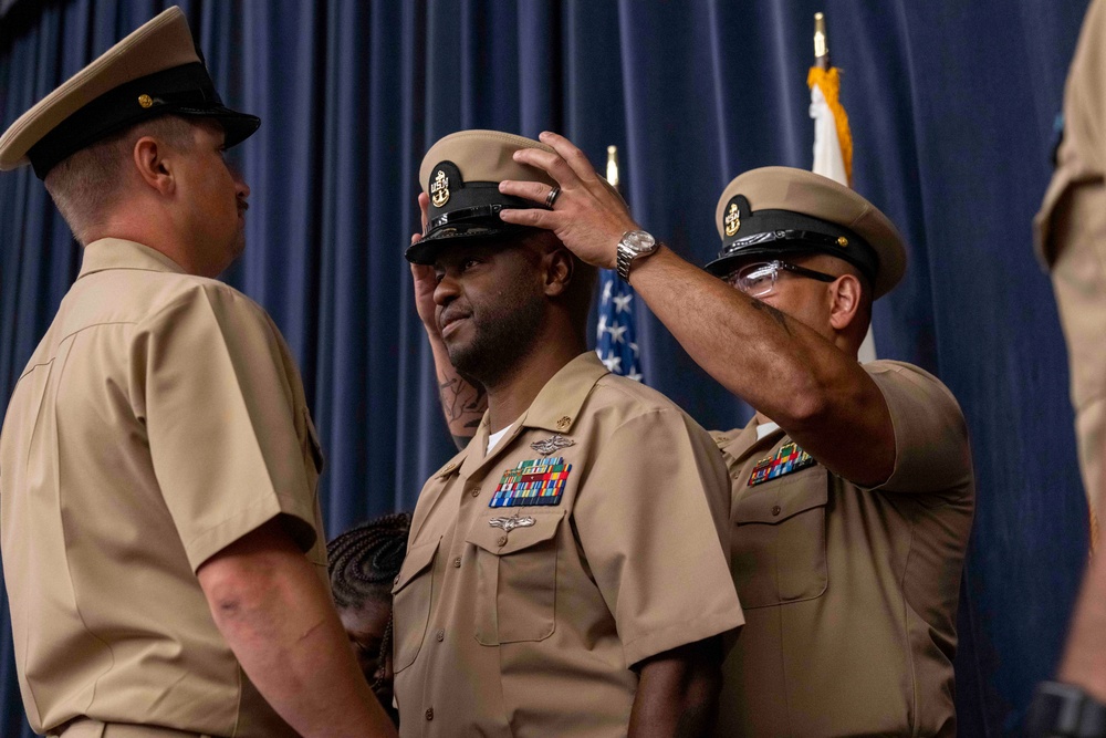 NCR Hosts Chief Pinning Ceremony